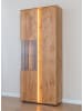Feldmann-Wohnen Vitrine Collodi Wildeiche Natur 84,5 / 37 / 205cm