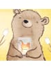 Mr. & Mrs. Panda Kerze Akita Inu Moment ohne Spruch in Transparent