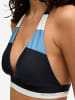 Marc O'Polo Triangel-Bikini-Top Summer Stripes in coronet blue blockstripe