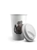 Mr. & Mrs. Panda To Go Becher Stinktier  ohne Spruch in Weiß