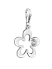 Nenalina Charm 925 Sterling Silber Blume in Silber