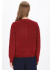 DreiMaster Women Cardigan in wine red