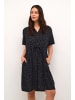 Cream Kleid CRTiah Feminine in Pitch Black Dot