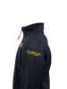 Schmuddelwedda Jungen Strickfleecejacke in Marine Melange