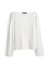 someday. Kirosa soft long Langarmshirt aus Jersey in Milk