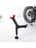 relaxdays Motorrad-Ständer in Schwarz/ Rot - (B)15,5 x (H)35-41 x (T)5 cm