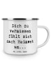 Mr. & Mrs. Panda Kaffeebecher Spruch Heimweh Sehnsucht mit Spruch in Weiß