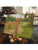 Mr. & Mrs. Panda Hund Adventskalender Hund Dogge Design ohne Spruch in Weiß