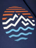 GreenBomb Trek Mountain Stripes in Marineblau
