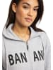 Bruno Banani Sweatjacke MADISON in Hellgrau / Melange