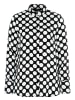 More & More Punktebluse in big dot black