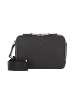 Lacoste Core Essentials Chantaco Umhängetasche Leder 20.5 cm noir