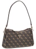 Guess Handtasche Noelle II 3 Comp Xbody in Brown Logo