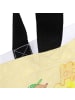 Mr. & Mrs. Panda Shopping Bag Sommerfreude mit Spruch in Gelb Pastell