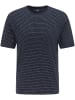 FYNCH-HATTON T-Shirt mit Rundhals in Navy