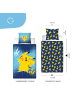 MTOnlinehandel Bettwäsche Pokemon  "Pika Power" in Blau/ Gelb