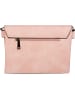 styleBREAKER Clutch Handtasche in Rosa