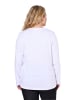 Ulla Popken Shirt in schneeweiß