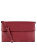 VLD VOi Leather Design Soft Leila Clutch Tasche Leder 23 cm in granat