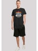 F4NT4STIC Long Cut T-Shirt Star Wars X-Wing Trip 1977 T in schwarz