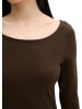 Marc O'Polo Jerseykleid flared in Burnt Coffee