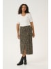 KAFFE curve Rock KCleonoma Regular fit in Feather Gray / Black Animal