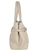 Cluty Handtasche echt Leder in beige