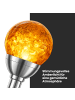 STAR Trading Best Season Solar Pollerleuchte Roma 45 cm – LED Gartenleuchte Amber L