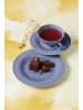 Seltmann Weiden 18er Set Teeservice Beat Color Glaze in Fliederblau