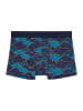 HOM Retro Boxer Lino in navy print