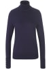 PETER HAHN Strickrollkragenpullover Cotton in navy