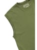 STHUGE Kurzarm T-Shirt in khaki grün