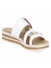rieker Pantolette in weiss