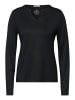 Cecil Langarmshirt in Black