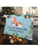 Mr. & Mrs. Panda Adventskalender Hund Hund Basset Hound mit Spruch in Eisblau