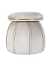 Kayoom Hocker Corin in taupe - gold