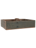 IB Laursen Kiste UNIKA mit 4 Fächern und Henkel 35x50 cm