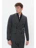 Matinique Blazer MAgaret Gerade Passform in Black Oyster