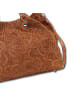 Florence Florence Schultertasche Wildleder braun ca. 36cm