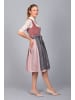 Edelnice Midi Dirndl Marie Samt Altrosa in rosa