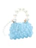 KOOSH Damen Handtasche in Blau Weiss