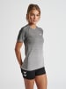 Hummel Hummel T-Shirt Hmlgg12 Multisport Damen Nahtlosen in BLACK MELANGE