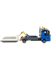 LEGO LKW mit Anhänger und 3 Containern + 1 Figur - ab 3 Jahren in multicolored