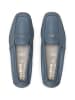 VITAFORM Hirschleder Mokassins in graublau