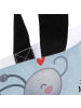 Mr. & Mrs. Panda Shopper Tasche Smörle Rodeln Design mit Spruch in Weiß