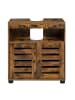 VASAGLE Waschbeckenunterschrank Hanis in Vintagebraun - (B)30 x (H)63 x (T)60 cm