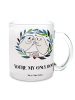 Mr. & Mrs. Panda Tasse Gespenster  Liebe  mit Spruch in Transparent