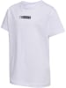 Hummel T-Shirt Hmloffgrid Kinder in WHITE/FORGED IRON
