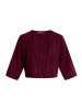 Vera Mont Strick-Cardigan mit 3/4 Arm in Strong Aubergine