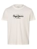 Pepe Jeans T-Shirt Castle in ecru